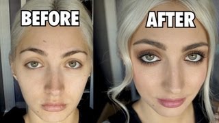 5 Minute Grunge Makeup Tutorial HD [upl. by Noswal]