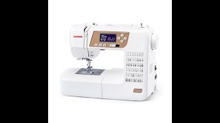 Janome 3160QDCT Sewing Machine Overview by Kens Sewing Center in Muscle Shoals AL [upl. by Durward960]