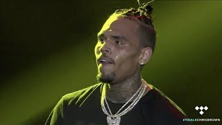 Chris Brown Full Performance Tidal Pop Up Show 2017 [upl. by Aij]