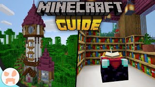 WIZARD ENCHANTMENT TOWER  The Minecraft Guide  Tutorial Lets Play Ep 72 [upl. by Enelie436]