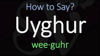 How to Pronounce Uyghur CORRECTLY Meaning amp Pronunciation [upl. by Holsworth270]