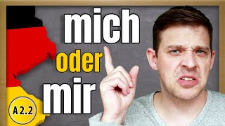 When to use mir  mich with German reflexive verbs [upl. by Nahtnanhoj780]