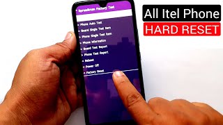 All Itel Phone Hard Reset Pattern Unlock Factory Reset Easy Trick With Keys [upl. by Cedric]