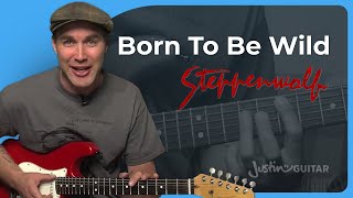 Born To Be Wild by Steppenwolf  Guitar Lesson [upl. by Aiza]