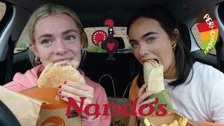 NANDOS MUKBANG [upl. by Koziara]