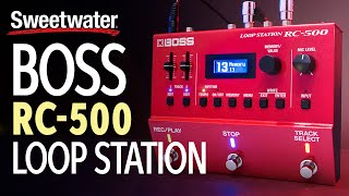 BOSS RC500 Loop Station Compact Phrase Recorder Demo [upl. by Ramgad]