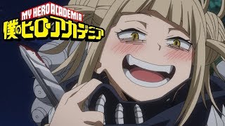 Tsuyu and Ochako vs Himiko Toga  My Hero Academia [upl. by Darrej]