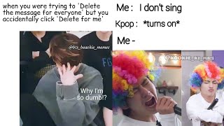 BTS FUNNY MEMES THAT MAKE YOU LAUGH  ONLY ARMYS WILL FIND IT FUNNY [upl. by Ezalb]