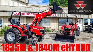 Massey Ferguson 1835M amp 1840M eHydro Premium Compact Tractor [upl. by Retha296]