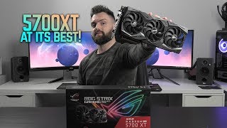 ASUS ROG STRIX RX 5700 XT Review [upl. by Anahsirk]