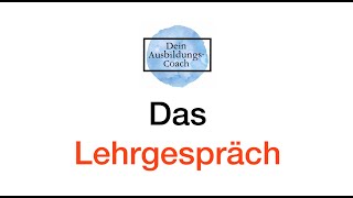 AEVO  AdA  Das Lehrgespräch [upl. by Ardnaik]