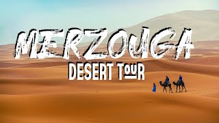 Merzouga Desert Tour l Sahara Of Morocco Video Camel Ride【HD】🇲🇦 [upl. by Nyrret]