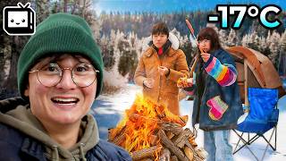 OFFLINETV SURVIVES WINTER CAMPING [upl. by Lindemann971]