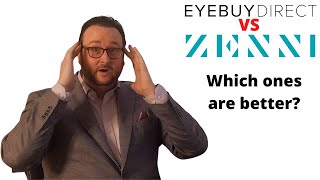 Zenni Optical vs EyeBuy Direct Comparison and Review [upl. by Airdnaxela]