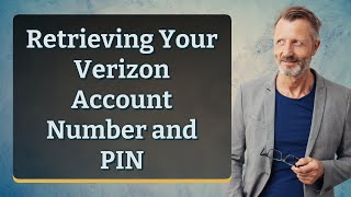 Retrieving Your Verizon Account Number and PIN [upl. by Nytsyrk71]