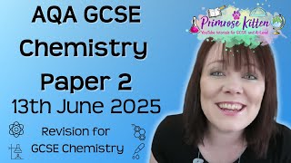 The Whole of AQA GCSE Chemistry Paper 2  13th June 2025 [upl. by Dupuis]