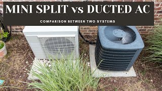 Mini Split vs Ducted AC Comparison Between Two Systems [upl. by Aramad45]