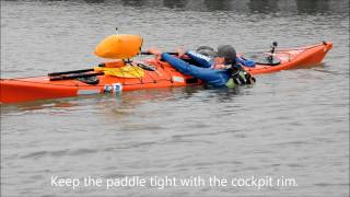 NORTHSEAKAYAK  The Paddle Float Self Rescue [upl. by Acile672]