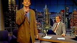 Bill Murray and the Heckler Joe Furey on Letterman [upl. by Player]