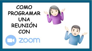 Como CREAR una REUNION en ZOOM PC TUTORIAL [upl. by Derian]