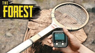 How to GET THE TENNIS RACKET amp PEDOMETER The Forest Tutorial [upl. by Notsle]