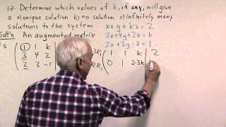 MATH1131 Linear Algebra Chapter 4 Problem 17 [upl. by Eglantine]