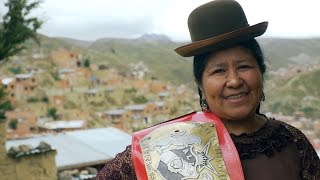 Todas las cholitas son luchadoras lucha libre por la mujer [upl. by Aidua]