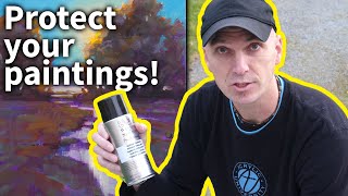 How to Varnish an Acrylic Painting [upl. by Kimura]