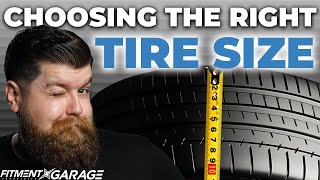 How To choose The BEST Tire Size A Tire Size Guide [upl. by Enneillij]