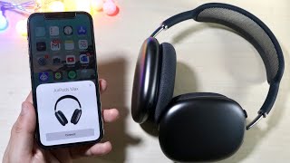 How To Connect AirPods Max To iPhone [upl. by Leirbag657]