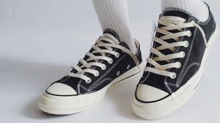 How To Lace Converse Low  Best Way [upl. by Adnirak]