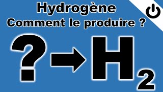 Hydrogène comment le produire [upl. by Soni]