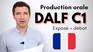 DALF C1  Production orale  Simulation exposé  débat Soustitres [upl. by Digdirb483]