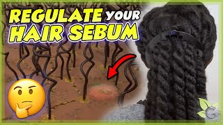 HAIR SEBUM  How to TEST and REGULATE it [upl. by Naujud]