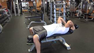 How to do Dumbbell Skull Crushers [upl. by Ninahs]