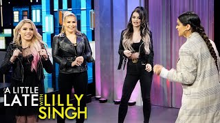 Dancing Clues with Natalya Neidhart Paige and Alexa Bliss [upl. by Nelav]