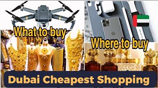 Cheapest Markets In Dubai for Shopping  Where to Shop amp Save most in Dubai  Discounted Shopping [upl. by Htims852]