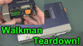 EEVblog 752  Original Sony Walkman TPSL2 Teardown [upl. by Ahsennod792]