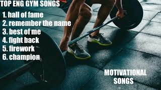 Top motivational songs Best workout songs English music Hollywood songs December 2018🔥 [upl. by Letrice]