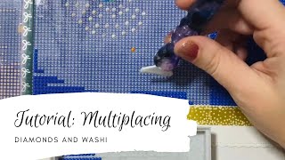 Multiplacing For Perfectionists  A diamond painting multiplacer tutorial [upl. by Zola]