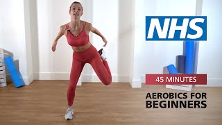 Aerobics for beginners  45 minutes  NHS [upl. by Urian547]