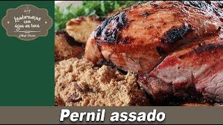 Pernil assado  Lembranças com água na boca  Chef Taico [upl. by Nahtad]