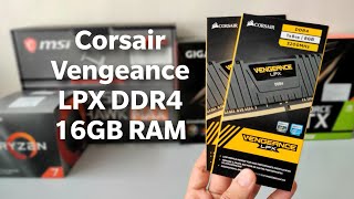 Corsair Vengeance LPX 16GB 2x8GB DDR4 3200 MHz C16 Desktop Memory Kit  Unboxing amp Installation [upl. by Sheng741]