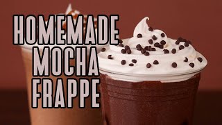 Make a Homemade Mocha Frappe that Tastes Like McDonalds 🥤 [upl. by Egief]