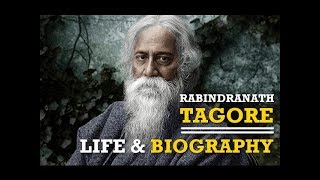 Rabindranath Tagore Biography and Life History  Author Nobel Prize Winner [upl. by Nats]