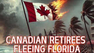 Canadian Exodus  Canadian Retirees Fleeing Florida [upl. by Gnot]