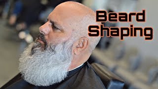 How To Beard Shaping  Beard Trim  Long Beard [upl. by Leibrag855]