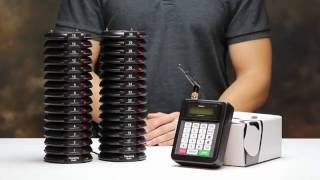 Pagertec  Smart stack coaster paging system [upl. by Latouche]