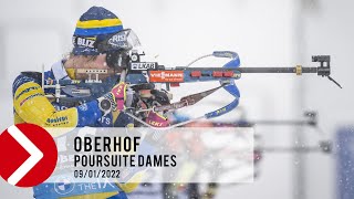 POURSUITE DAMES  OBERHOF 2022 [upl. by Hogen]