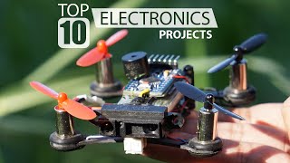 Top 10 DIY Electronics Engineering Projects [upl. by Aisena]